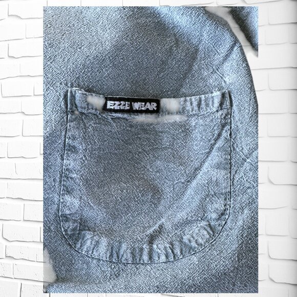 Vintage Ezze Wear “Honey-Komb” Cotton Sweatshirt Gender Neutral Large - Picture 6 of 8